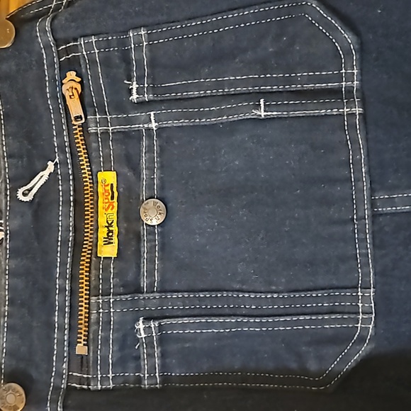 Work n Sport 1996 Denim Overalls with adjustable straps - Picture 6 of 7